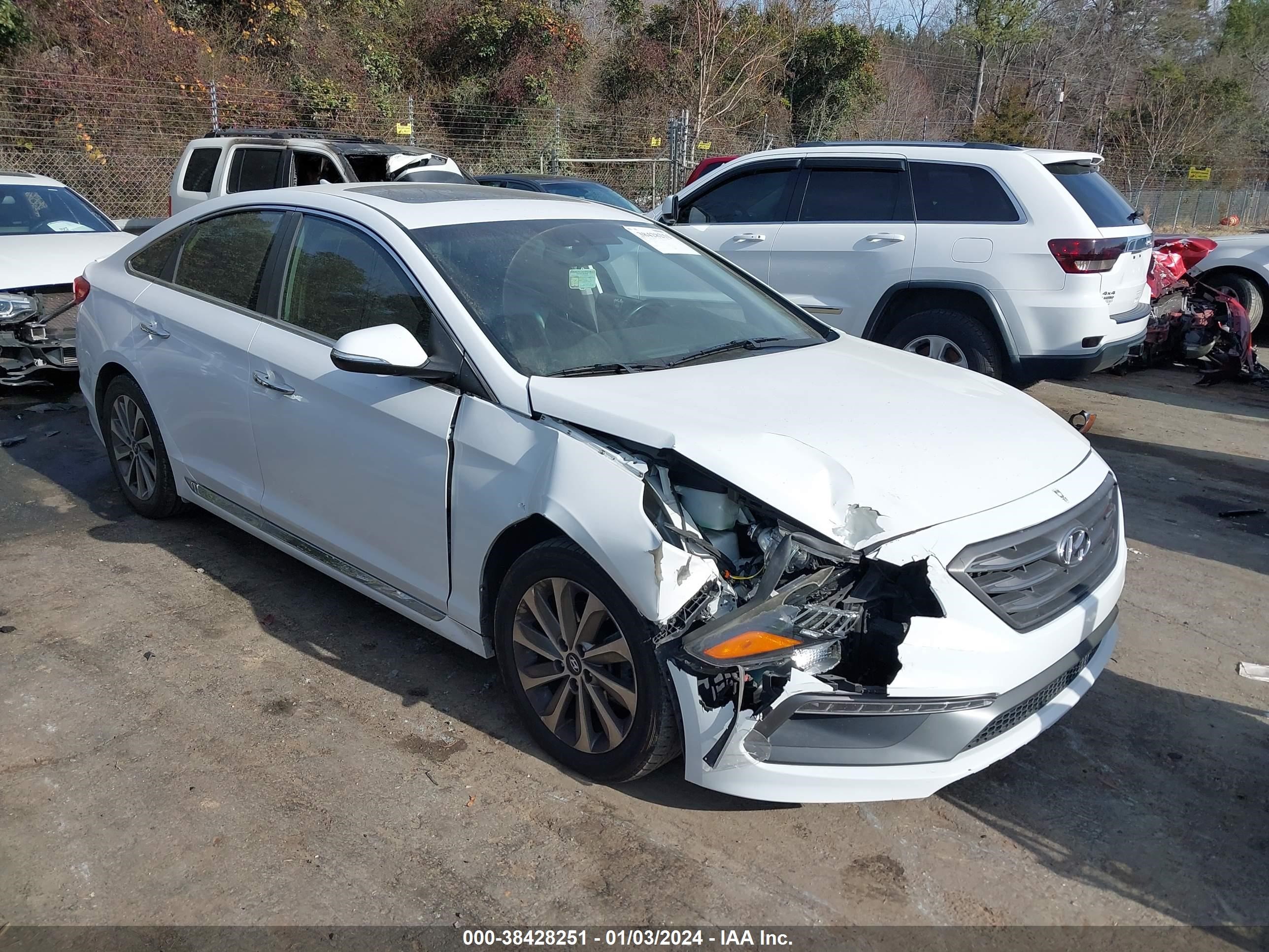 HYUNDAI SONATA 2016 5npe34af6gh434962