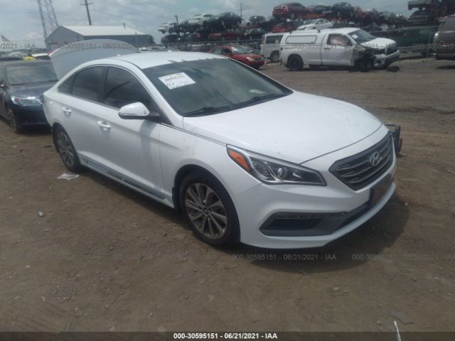 HYUNDAI SONATA 2017 5npe34af6hh551555