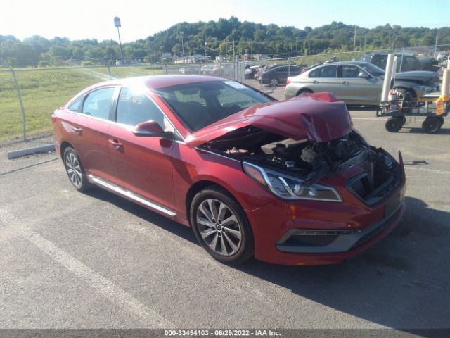 HYUNDAI SONATA 2017 5npe34af6hh582532