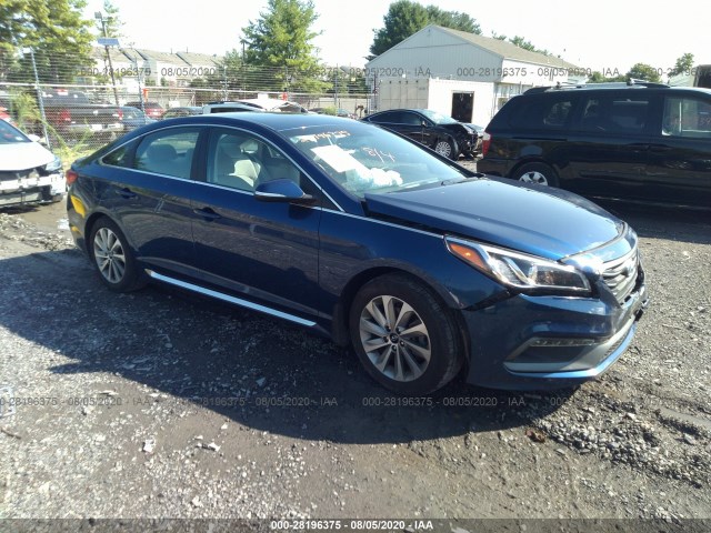 HYUNDAI SONATA 2017 5npe34af7hh443736