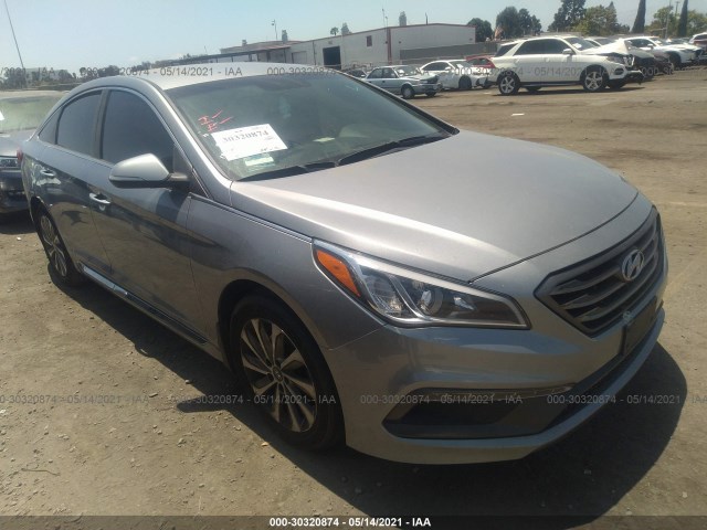 HYUNDAI SONATA 2017 5npe34af7hh452677