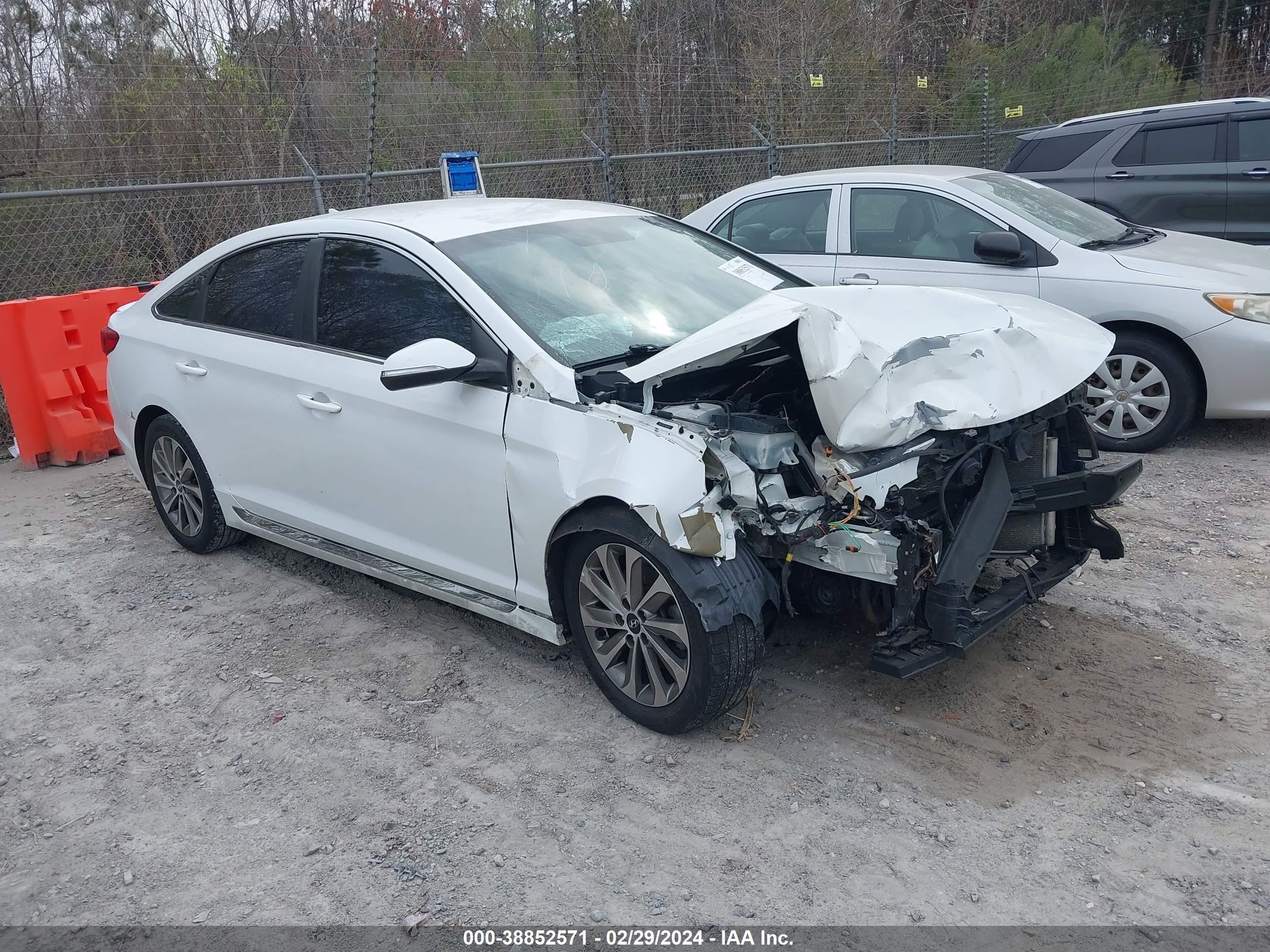 HYUNDAI SONATA 2017 5npe34af7hh519519