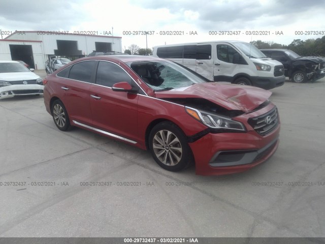 HYUNDAI SONATA 2017 5npe34af7hh576691