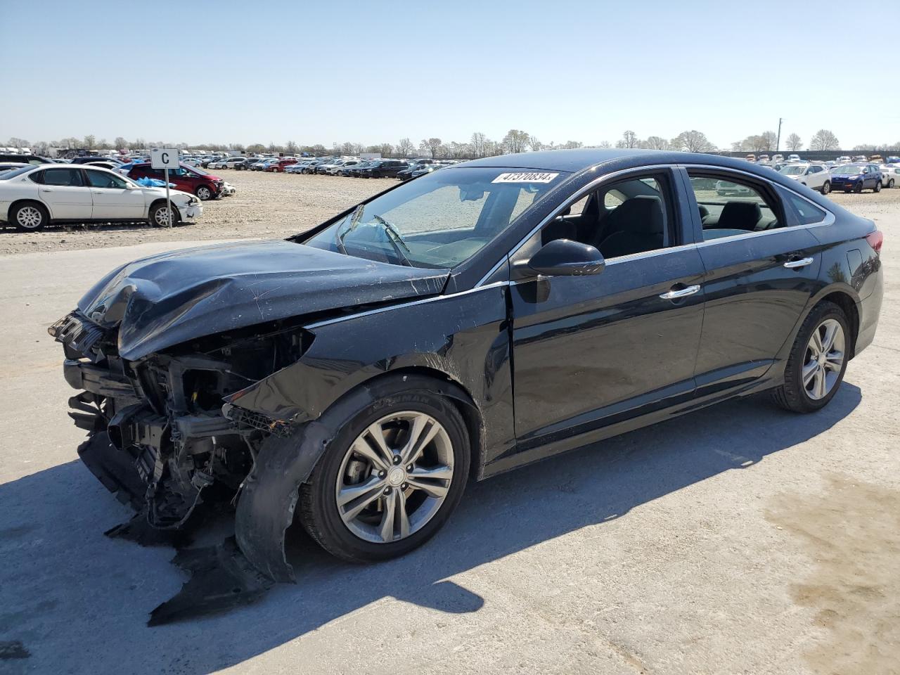 HYUNDAI SONATA 2019 5npe34af7kh763615