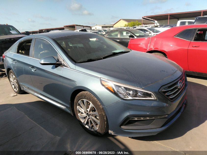 HYUNDAI SONATA 2016 5npe34af8gh333342