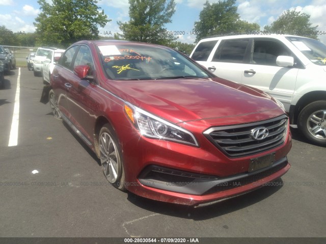 HYUNDAI SONATA 2016 5npe34af8gh376367