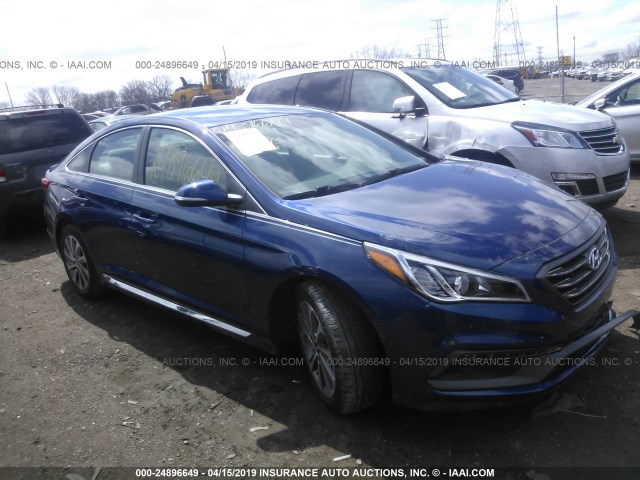 HYUNDAI SONATA 2017 5npe34af8hh462585