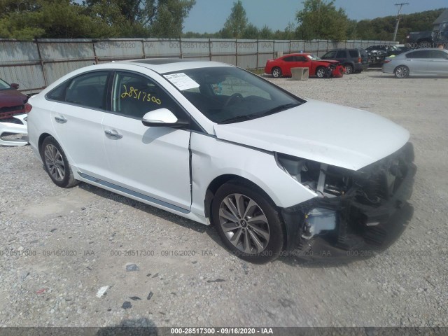 HYUNDAI SONATA 2017 5npe34af8hh541111