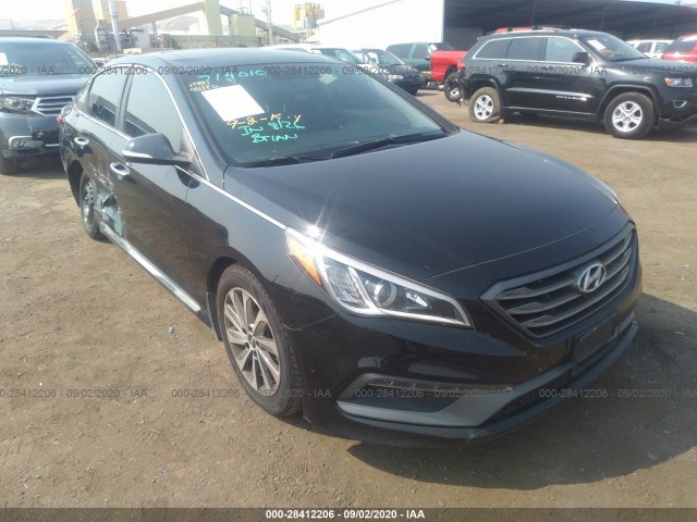 HYUNDAI SONATA 2017 5npe34af8hh587831