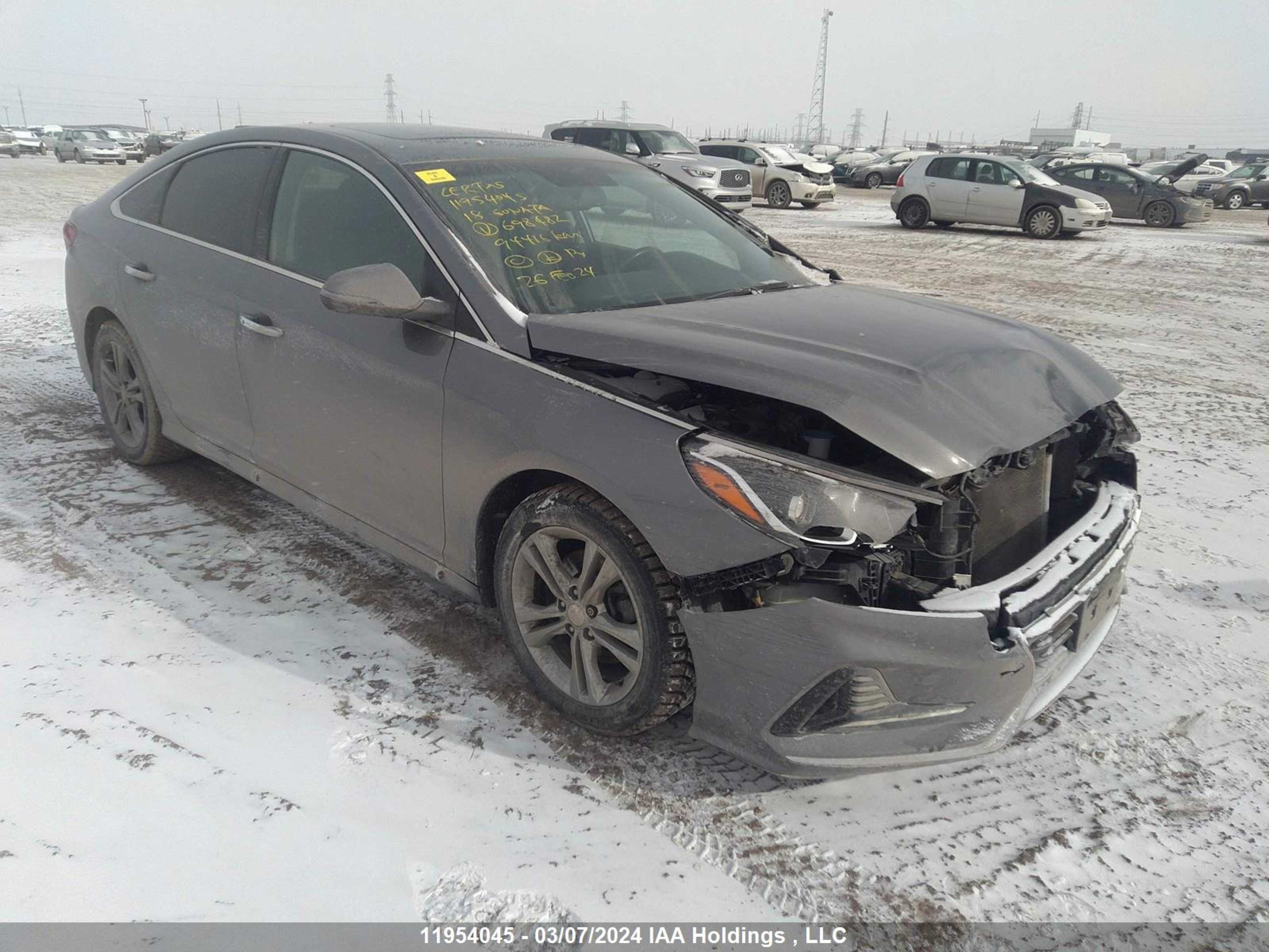 HYUNDAI SONATA 2018 5npe34af8jh698482