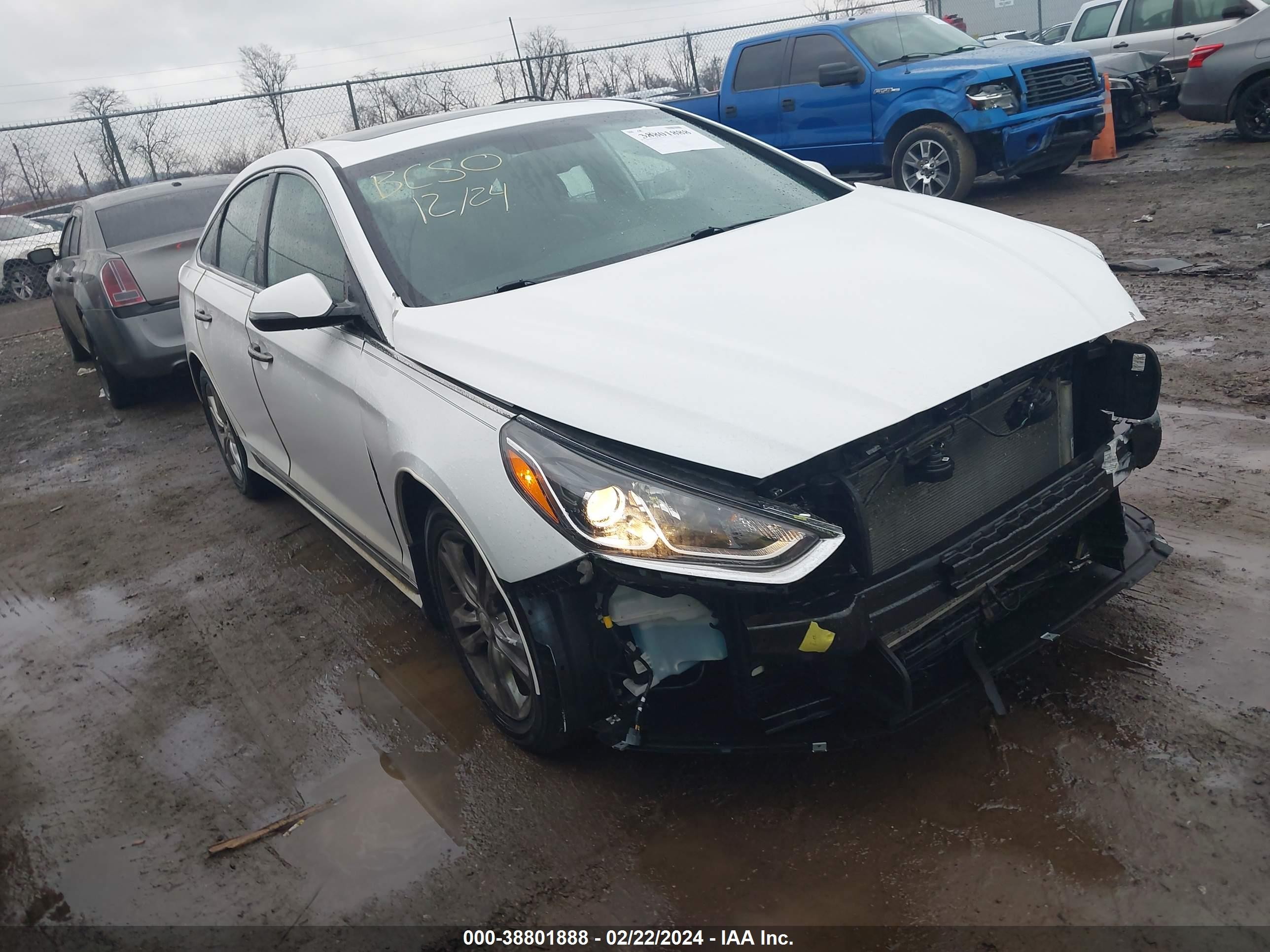 HYUNDAI SONATA 2019 5npe34af8kh792900