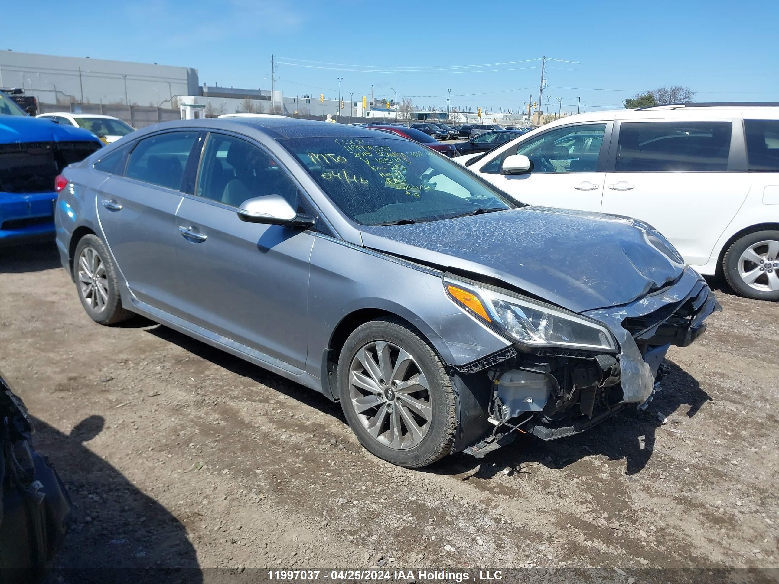 HYUNDAI SONATA 2015 5npe34af9fh105493