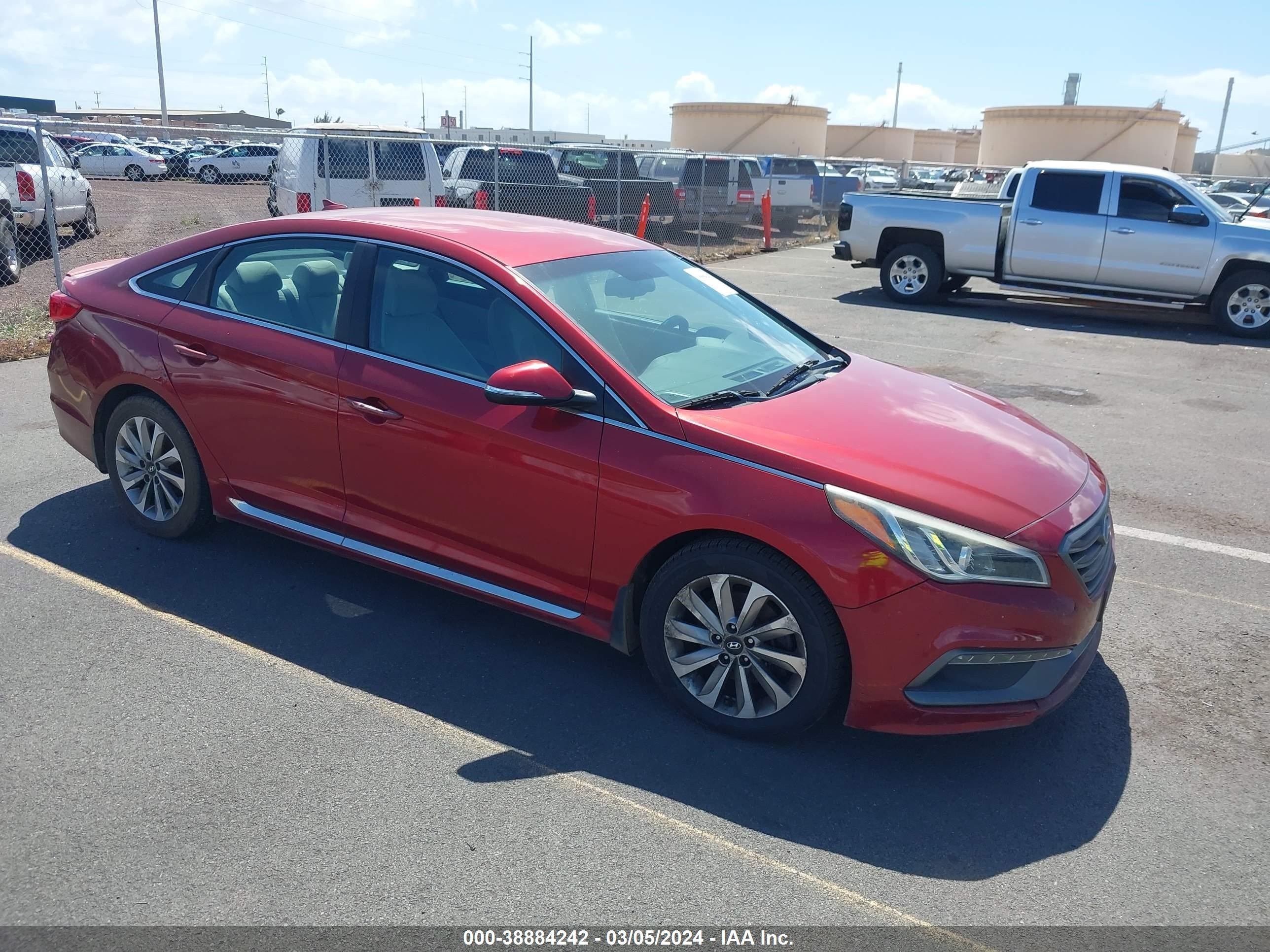 HYUNDAI SONATA 2015 5npe34af9fh214780