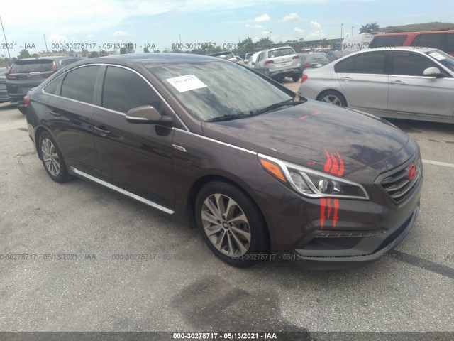 HYUNDAI SONATA 2017 5npe34af9hh470291