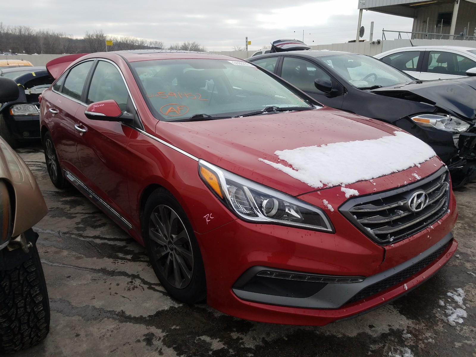 HYUNDAI SONATA SPO 2017 5npe34af9hh591452