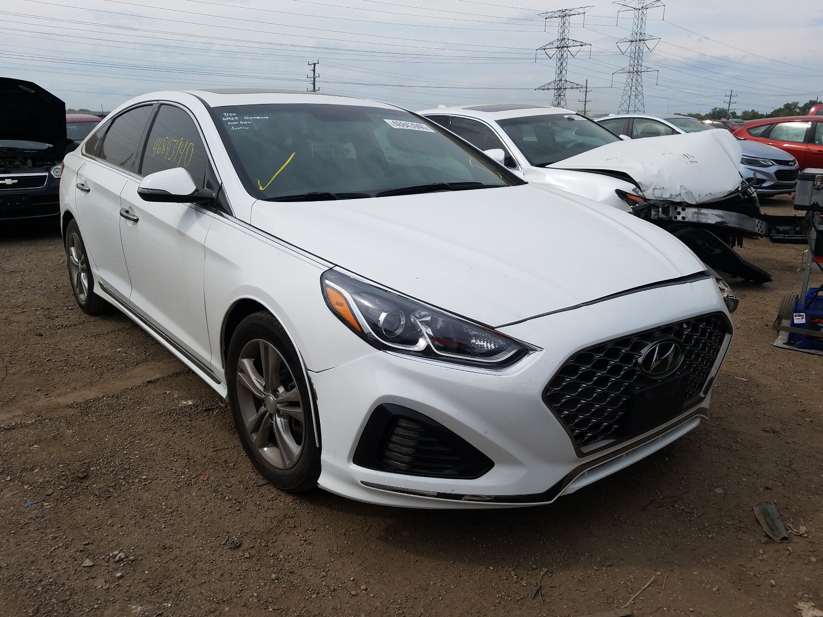 HYUNDAI SONATA SPO 2018 5npe34af9jh675700