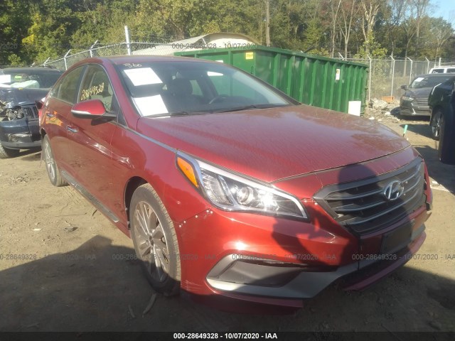 HYUNDAI SONATA 2015 5npe34afxfh094343