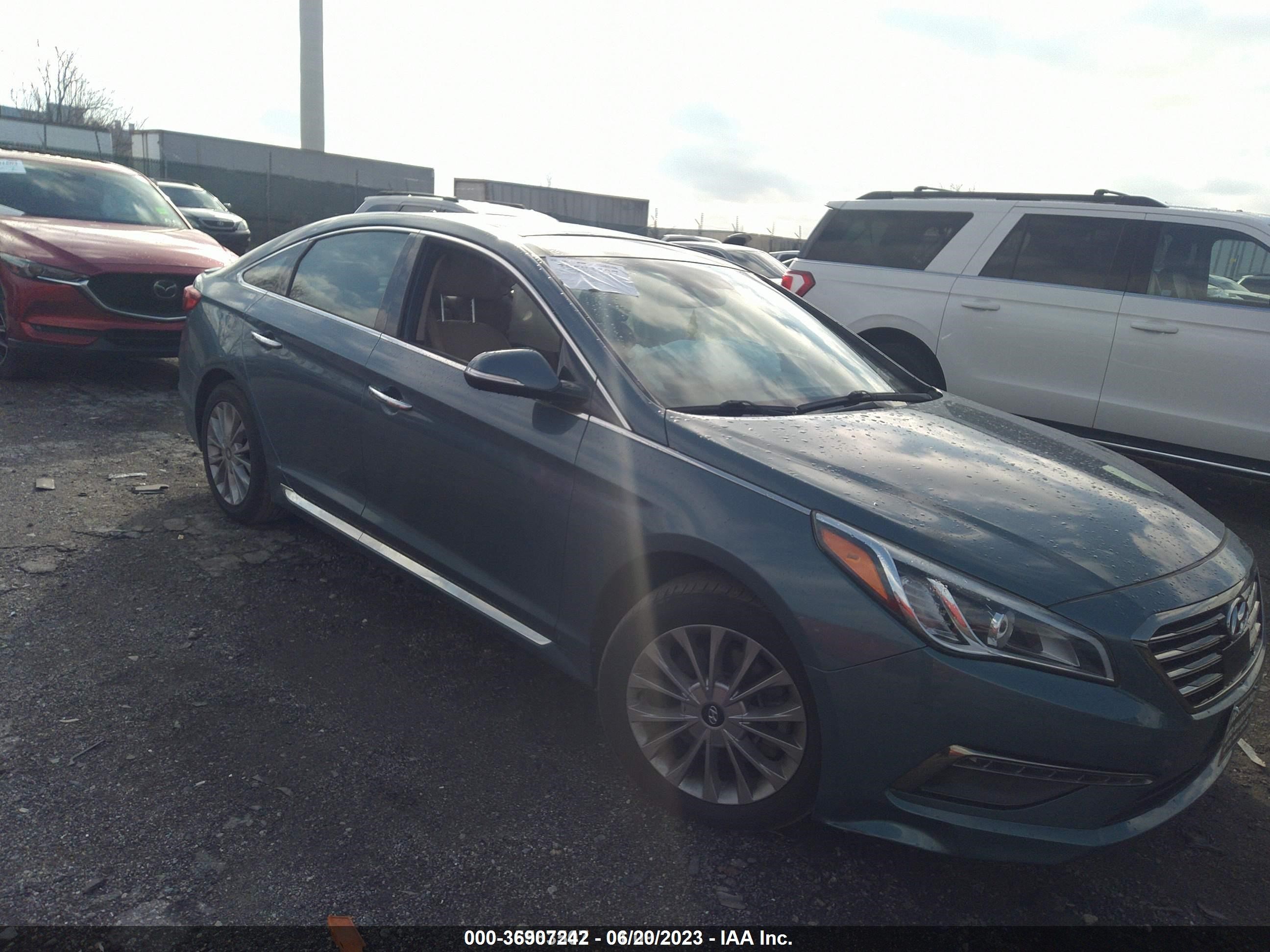 HYUNDAI SONATA 2015 5npe34afxfh106927