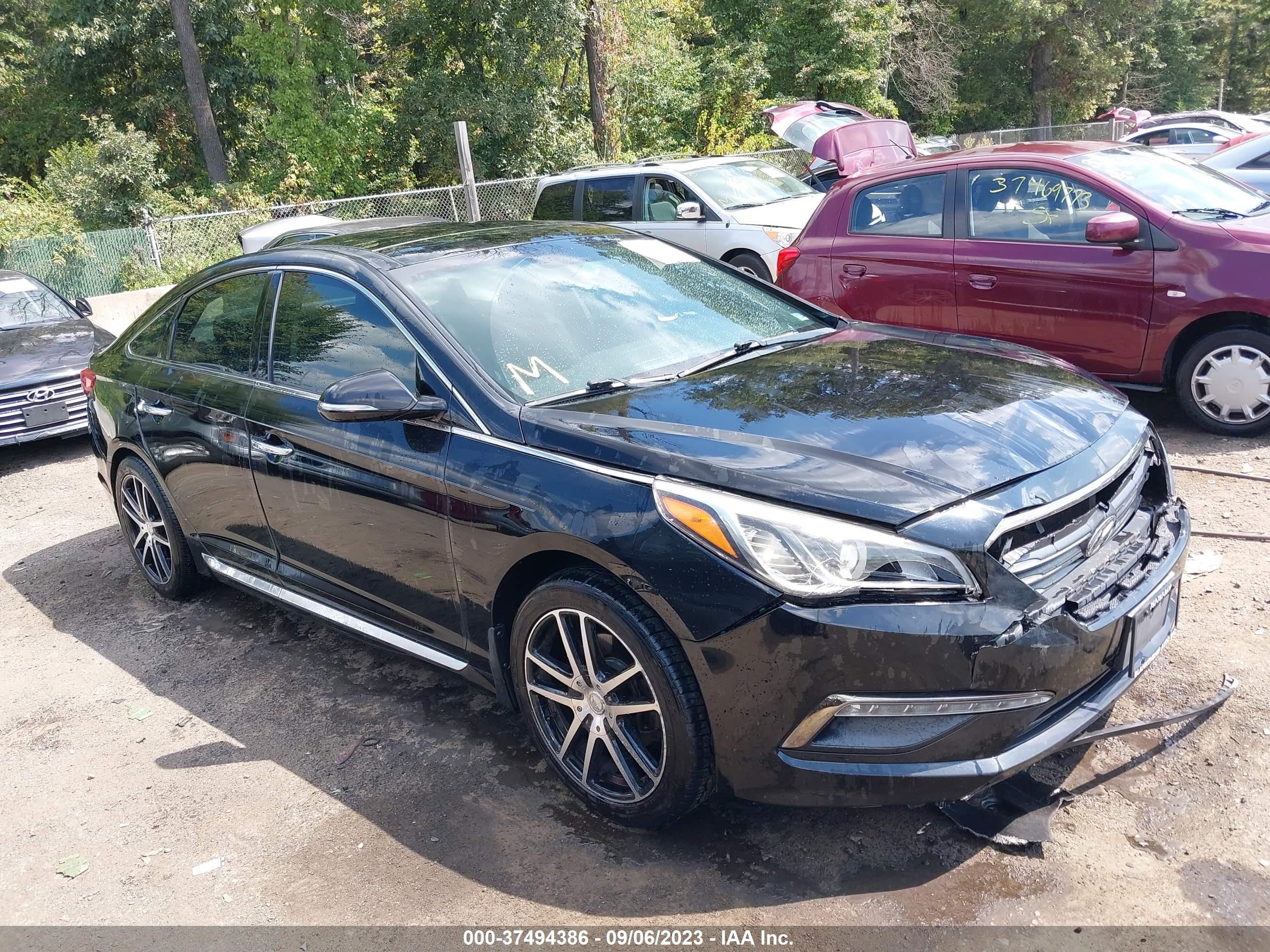 HYUNDAI SONATA 2015 5npe34afxfh129351