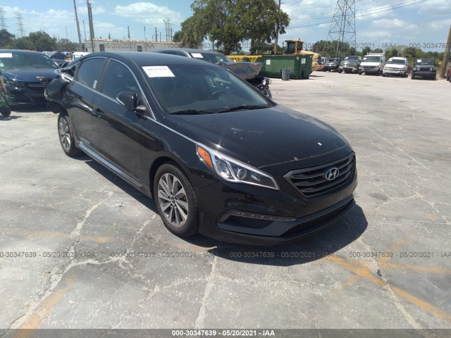 HYUNDAI SONATA 2015 5npe34afxfh150538