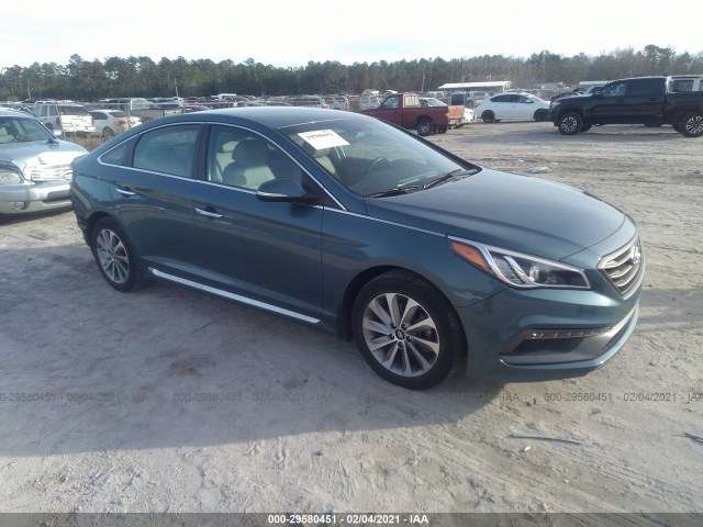 HYUNDAI SONATA 2015 5npe34afxfh194894