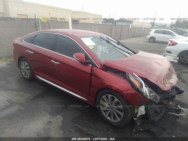 HYUNDAI SONATA 2016 5npe34afxgh331110