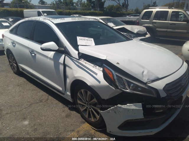 HYUNDAI SONATA 2017 5npe34afxhh438661