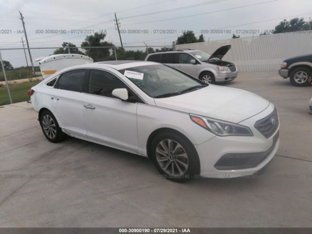 HYUNDAI SONATA 2017 5npe34afxhh438935