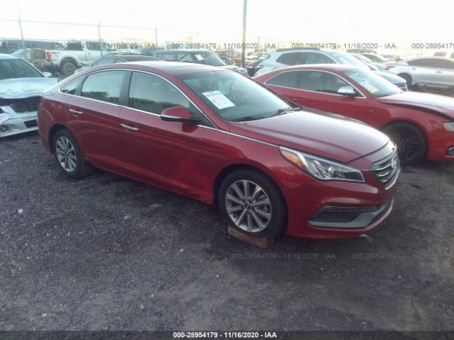 HYUNDAI SONATA 2017 5npe34afxhh446467