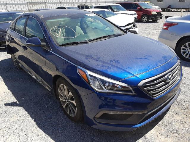 HYUNDAI SONATA 2017 5npe34afxhh483695