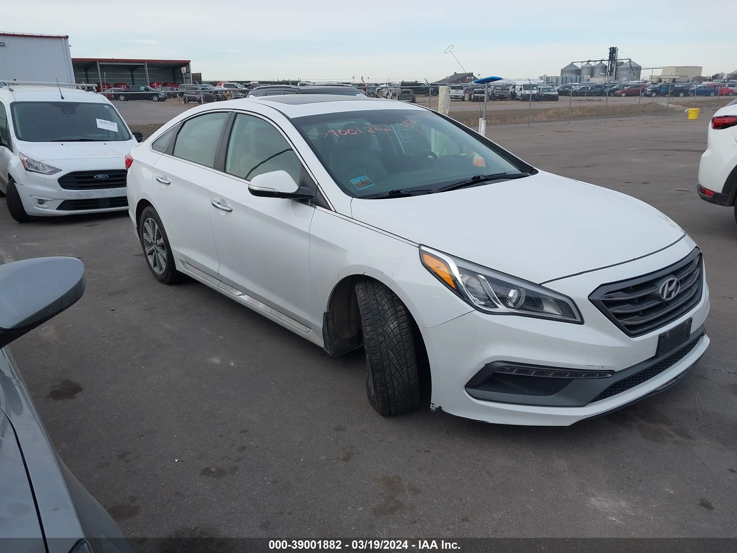 HYUNDAI SONATA 2017 5npe34afxhh490260