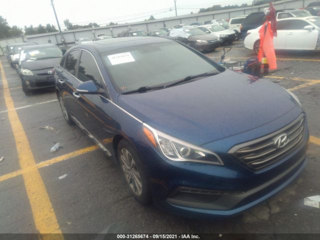 HYUNDAI SONATA 2017 5npe34afxhh509602