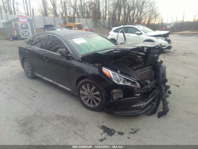 HYUNDAI SONATA 2017 5npe34afxhh524813