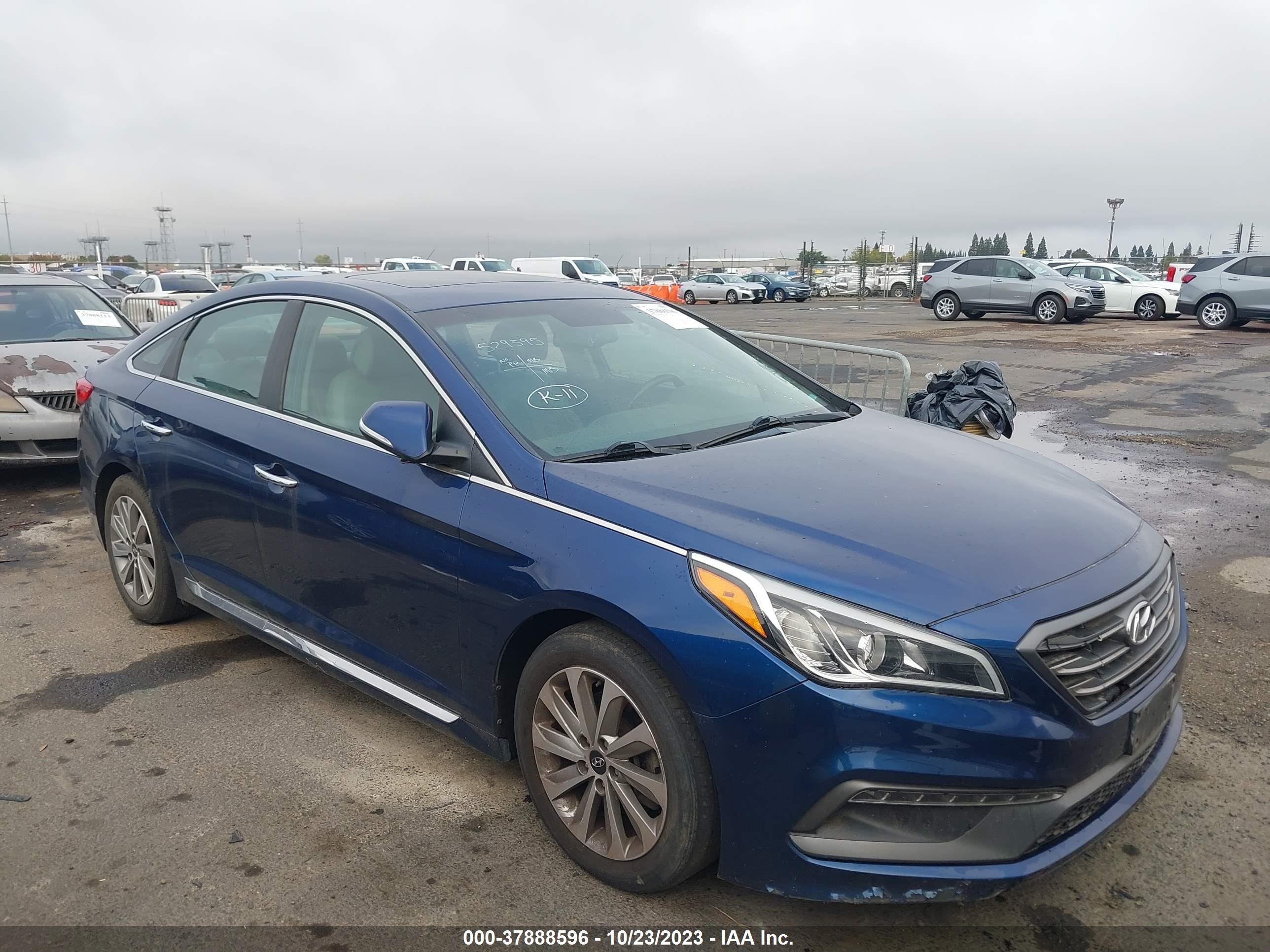 HYUNDAI SONATA 2017 5npe34afxhh529395