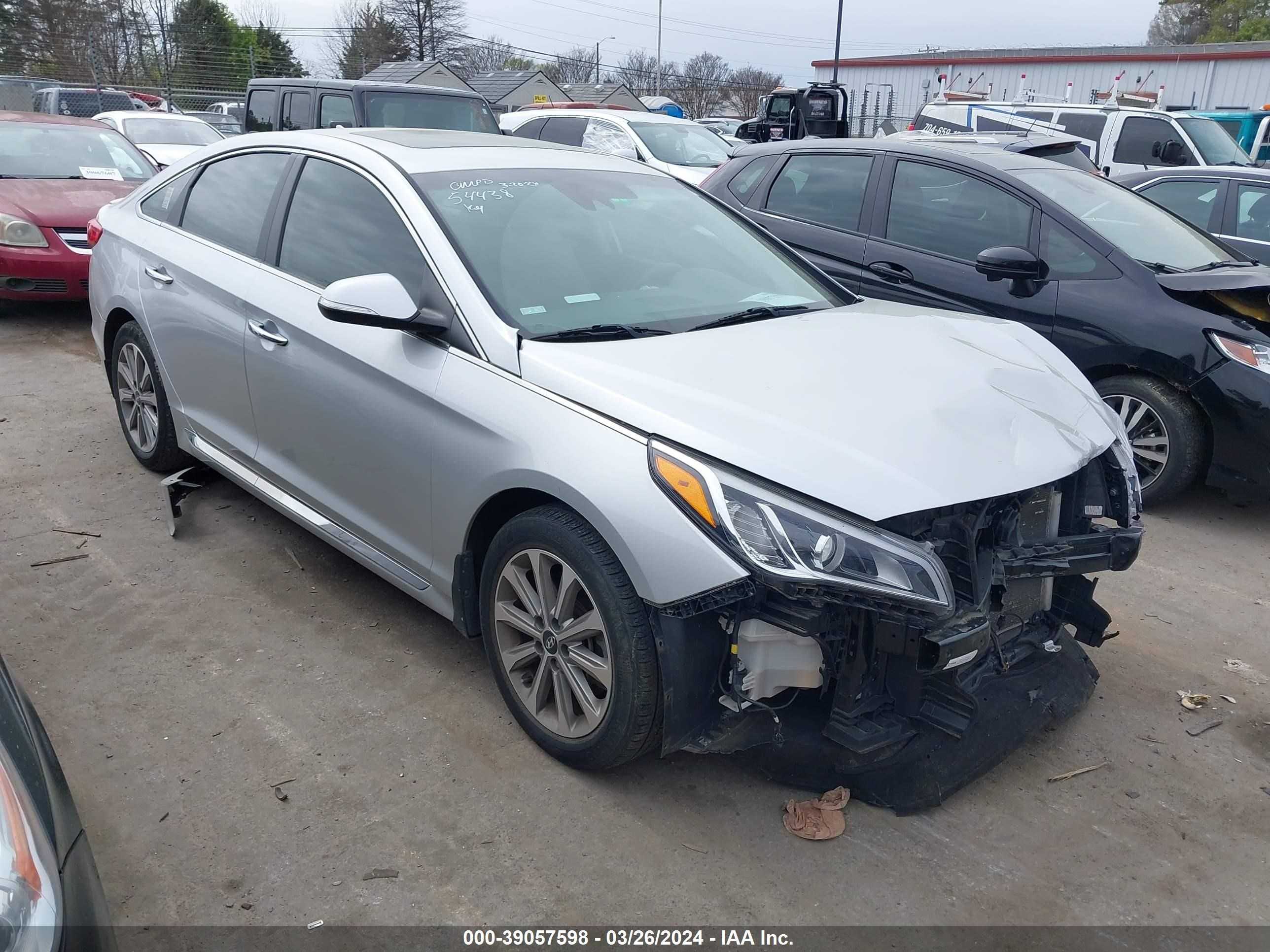 HYUNDAI SONATA 2017 5npe34afxhh544348