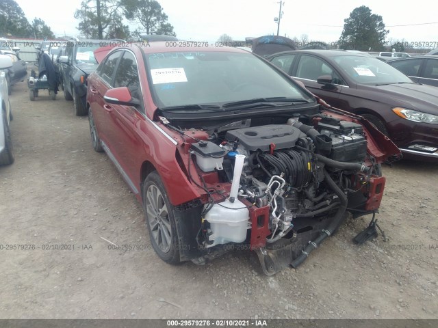 HYUNDAI SONATA 2017 5npe34afxhh567399