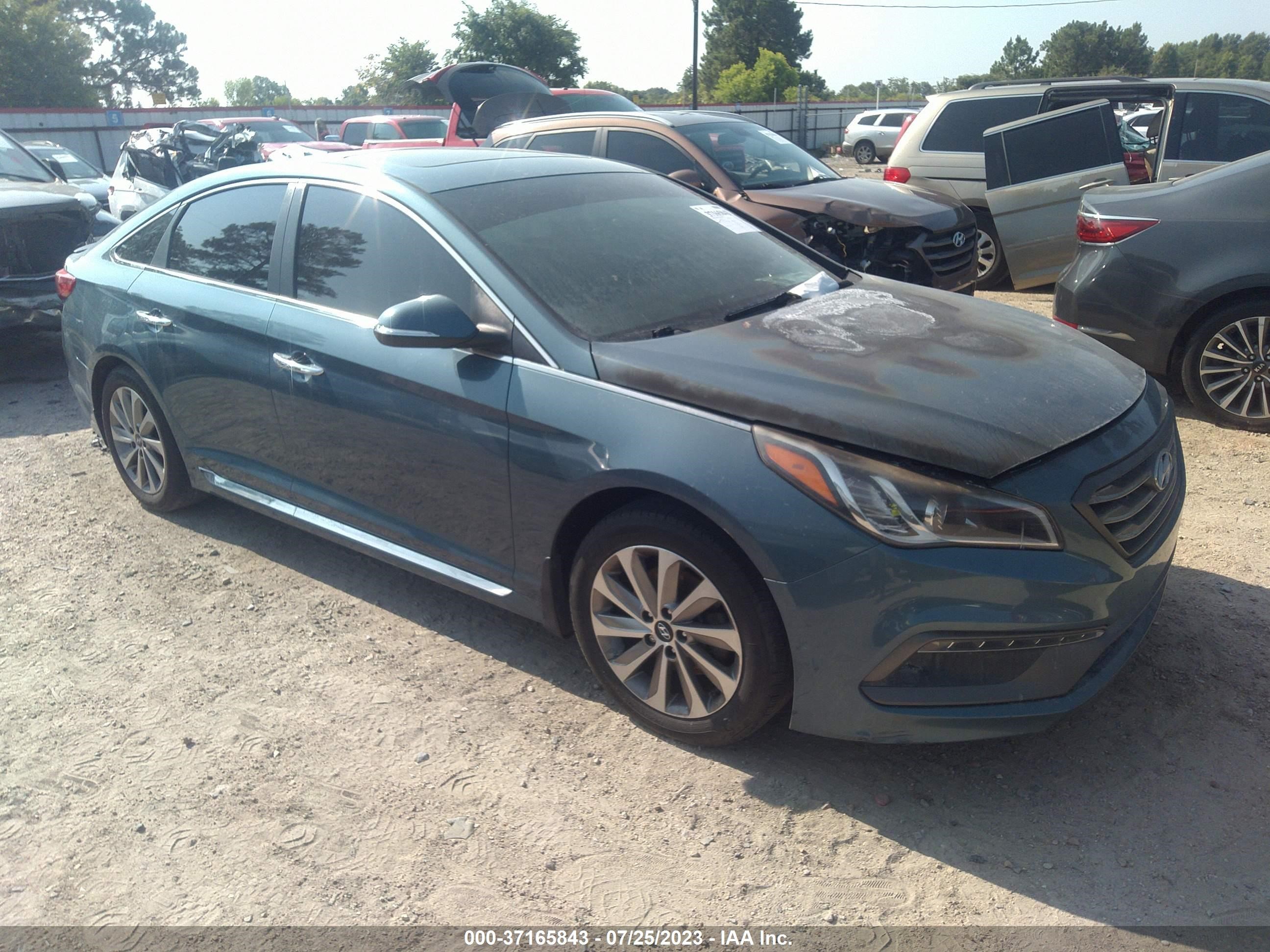 HYUNDAI SONATA 2017 5npe34afxhh579374