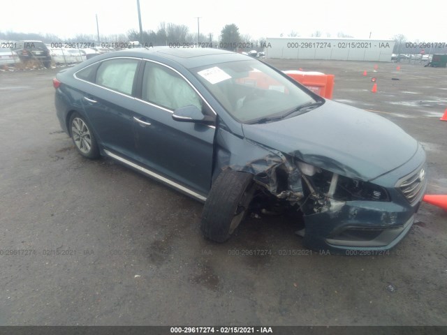 HYUNDAI SONATA 2017 5npe34afxhh585319