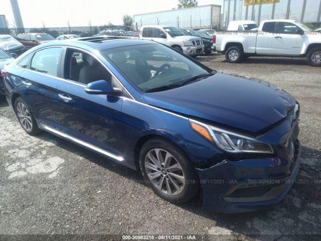 HYUNDAI SONATA 2017 5npe34afxhh586700