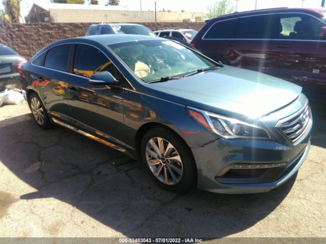 HYUNDAI SONATA 2017 5npe34afxhh595056