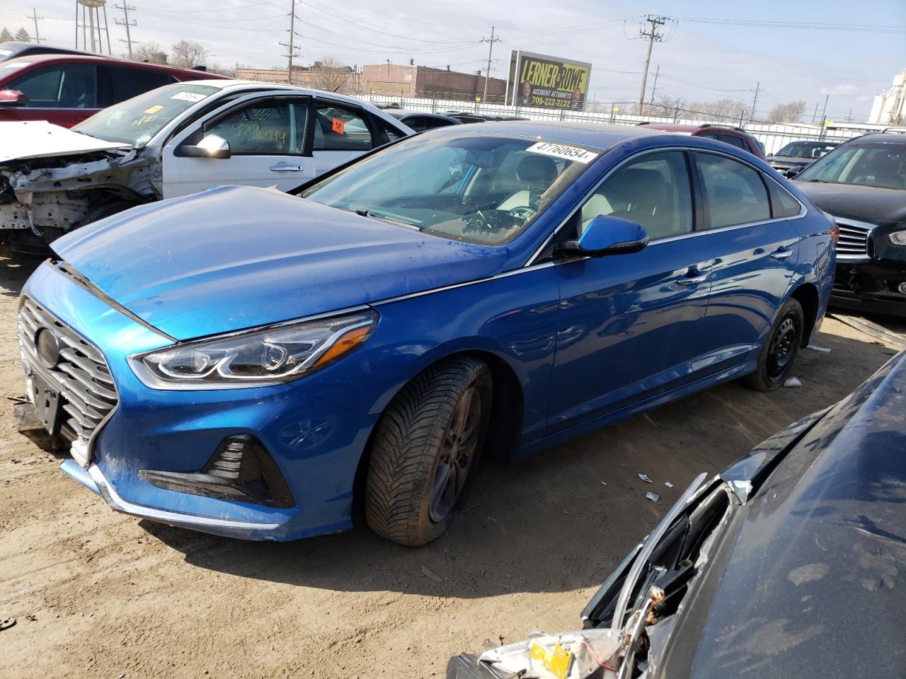 HYUNDAI SONATA 2018 5npe34afxjh639966