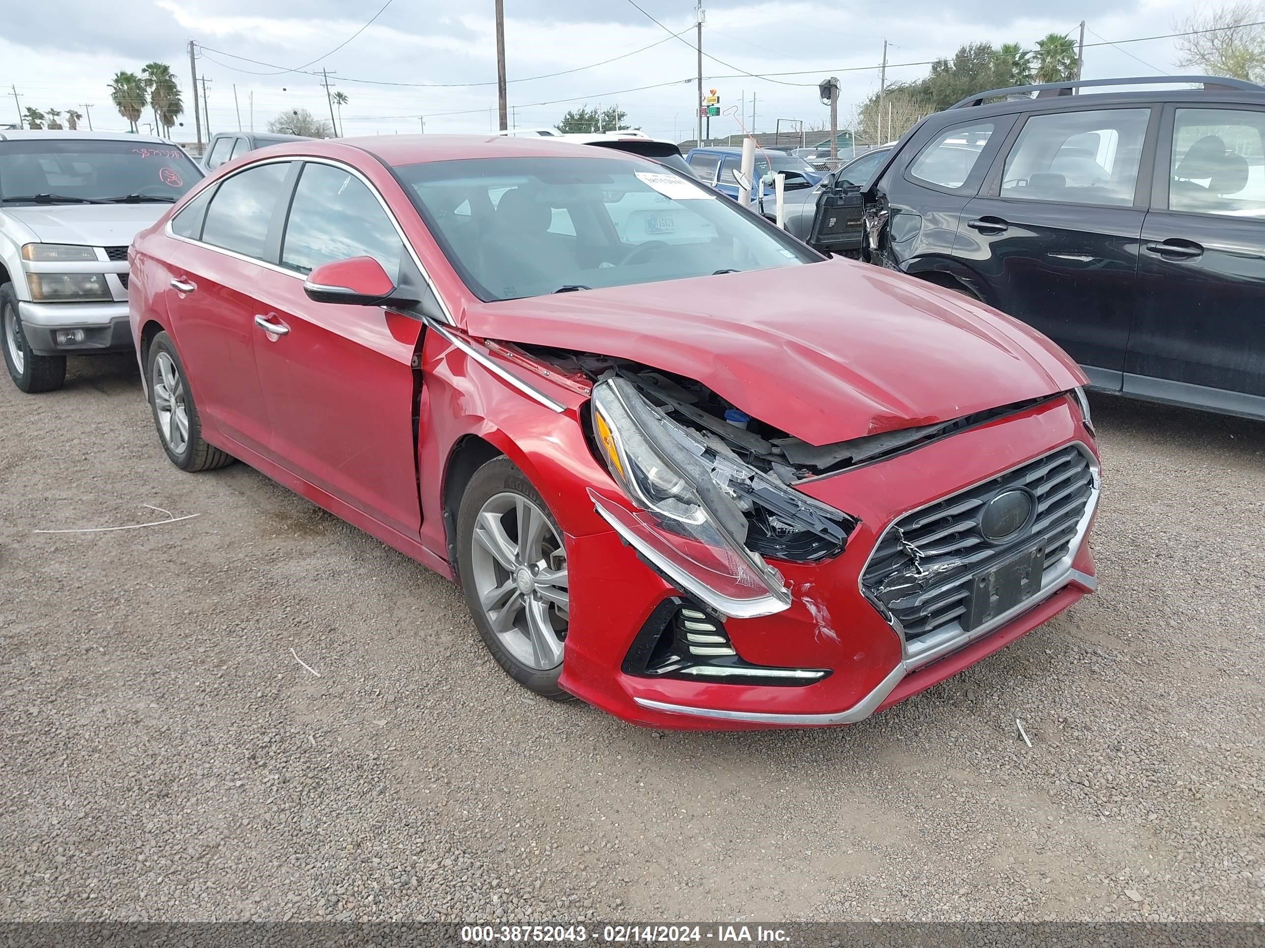 HYUNDAI SONATA 2018 5npe34afxjh655438