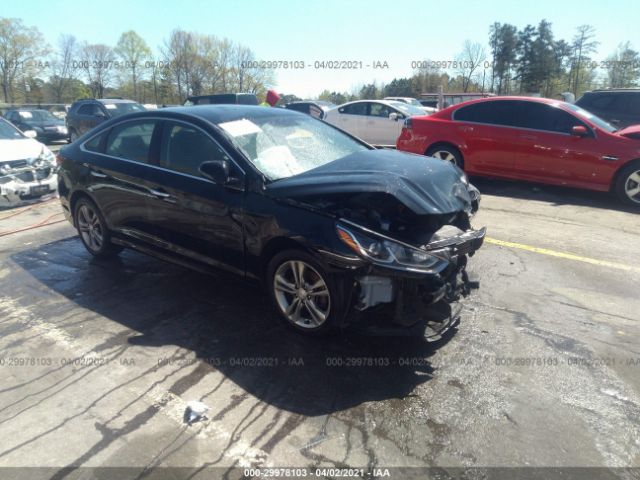 HYUNDAI SONATA 2018 5npe34afxjh662535