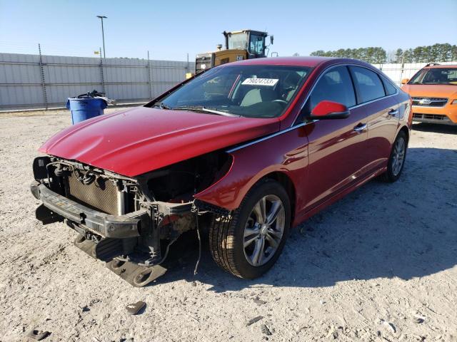 HYUNDAI SONATA 2018 5npe34afxjh669145