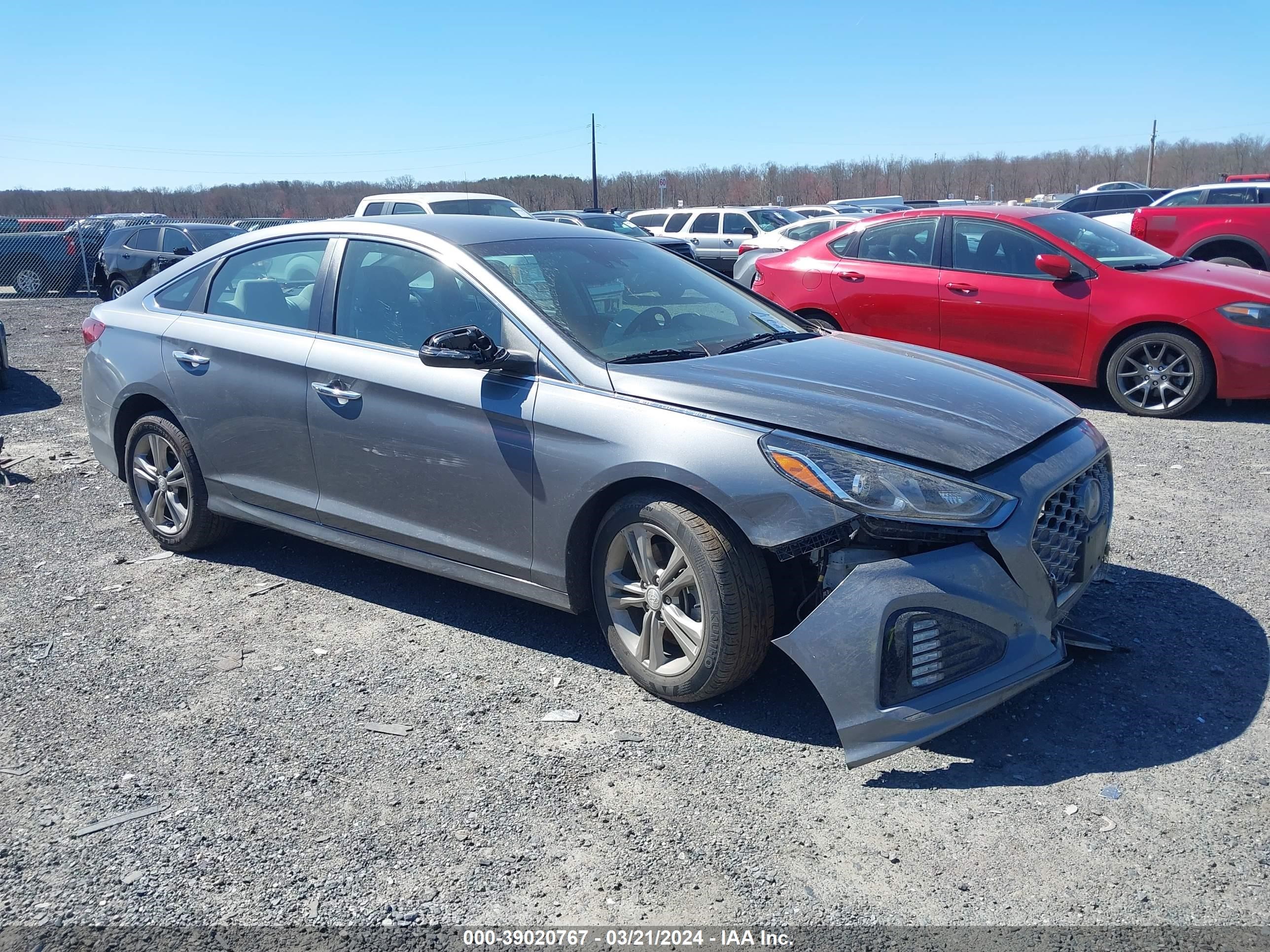 HYUNDAI SONATA 2019 5npe34afxkh777735