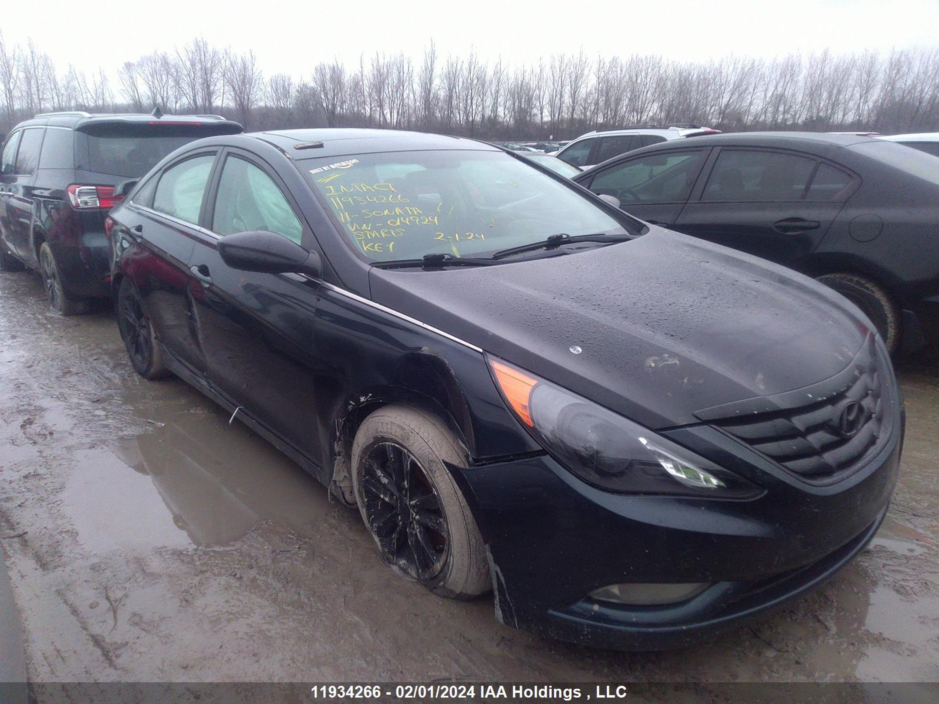 HYUNDAI SONATA 2011 5npeb4ac0bh014924