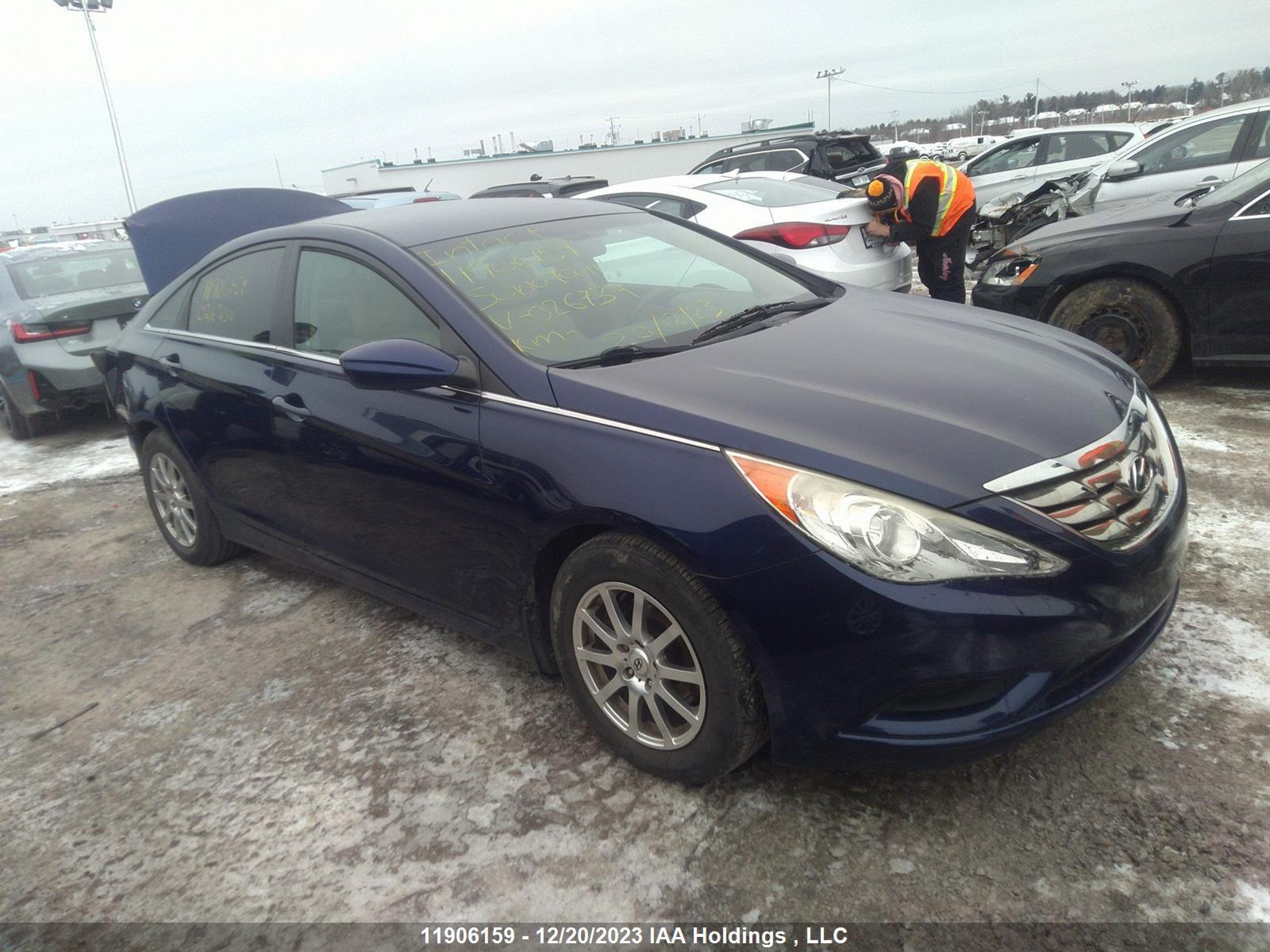 HYUNDAI SONATA 2011 5npeb4ac0bh026734