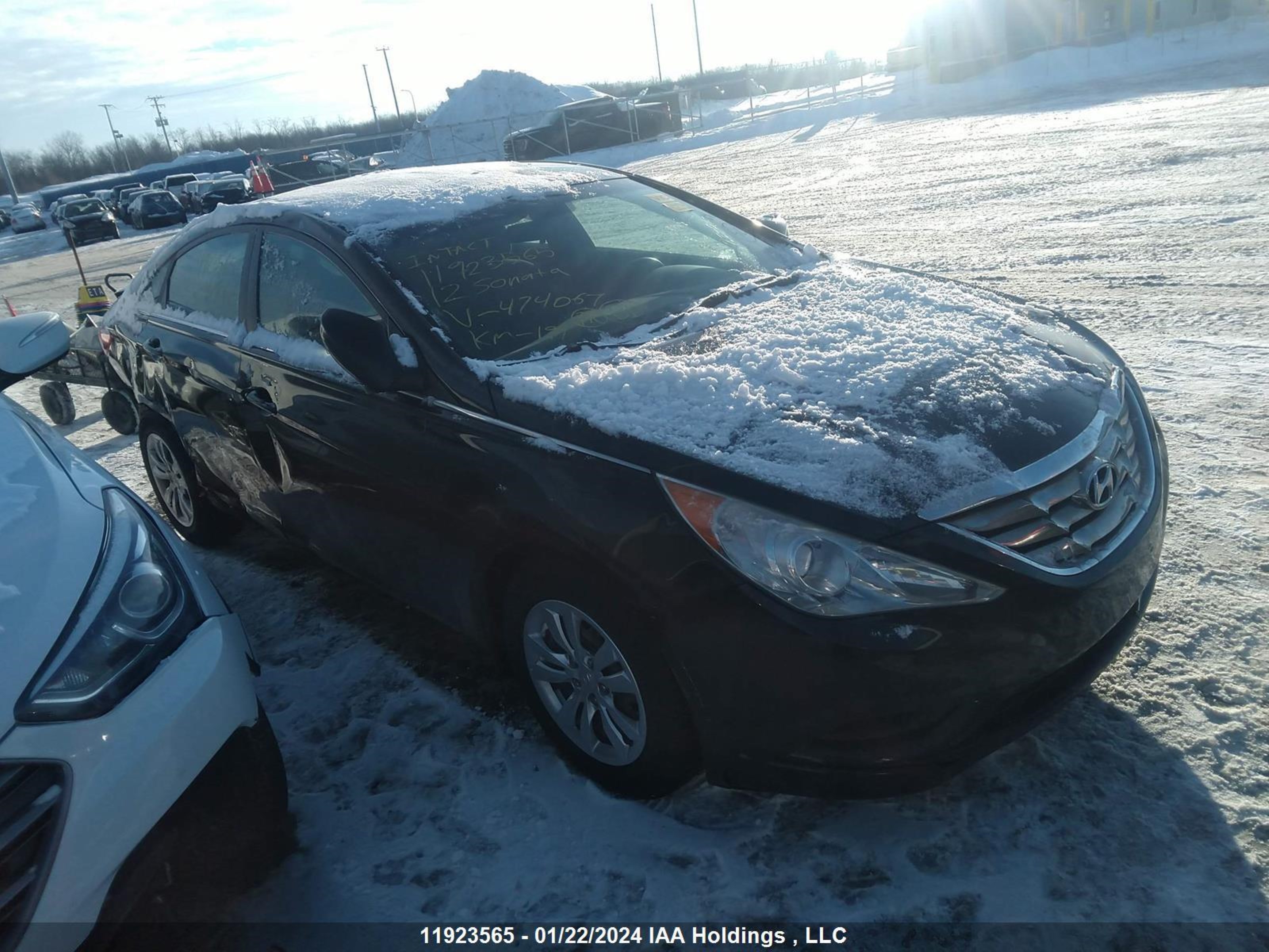 HYUNDAI SONATA 2012 5npeb4ac0ch474067