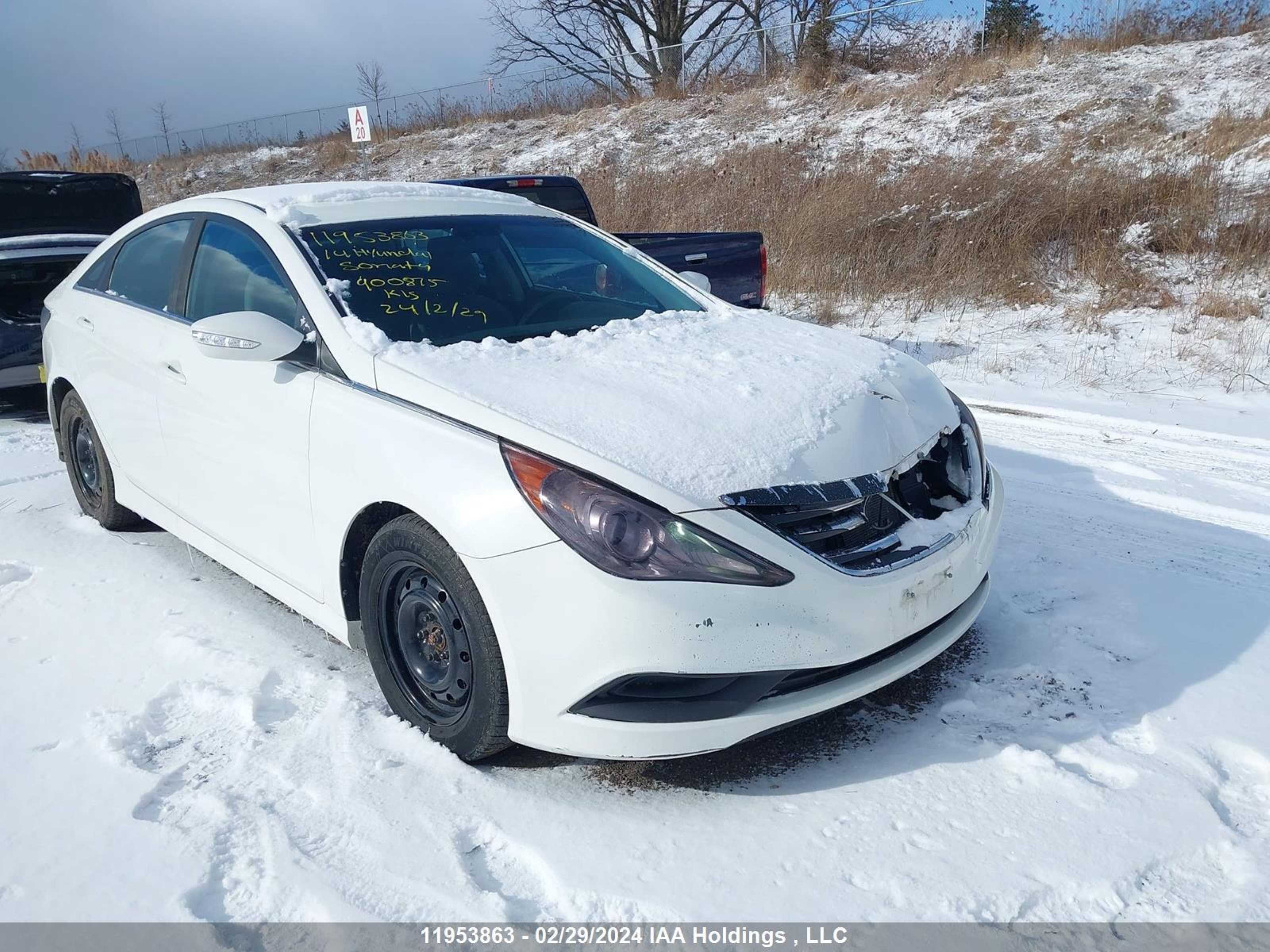 HYUNDAI SONATA 2014 5npeb4ac0eh900875