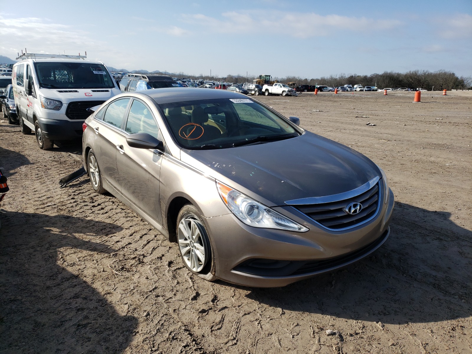 HYUNDAI SONATA GLS 2014 5npeb4ac0eh910841